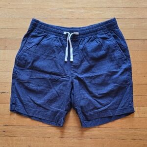 Old Navy, Blue Drawstring Shorts, EUC, Men's M